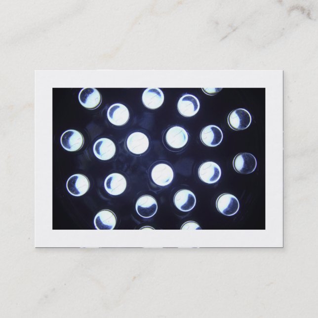 Tarjeta De Visita LEDs (bordadas) (Anverso)