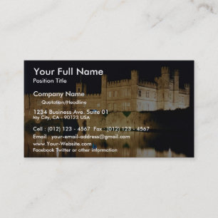 Tarjeta De Visita Leeds Castle, Kent, Inglaterra