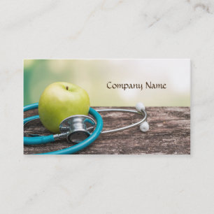 Tarjeta De Visita Legumbres de frutas/vida sana/tarjeta vegetariana