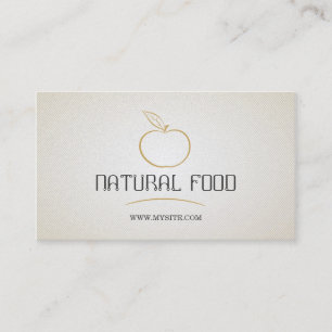 Tarjeta De Visita Legumbres de frutas/vida sana/tarjeta vegetariana