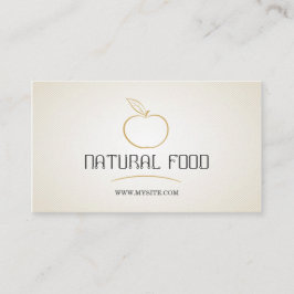 Tarjeta De Visita Legumbres de frutas/vida sana/tarjeta vegetariana