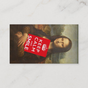Tarjeta De Visita Lema de la Mona Lisa