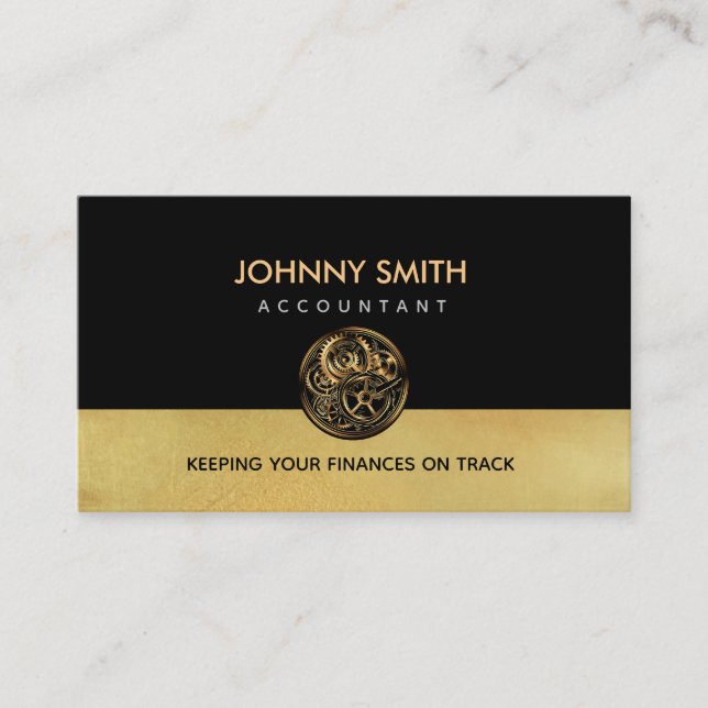 Tarjeta De Visita Lemas Contables (Anverso)