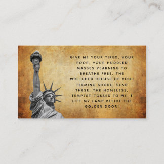 Tarjeta De Visita Lemas de abogado de inmigración