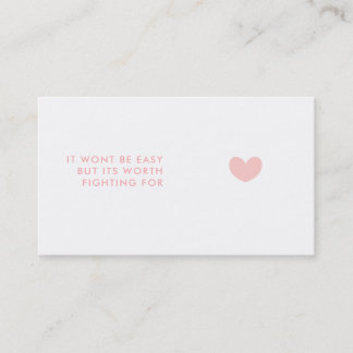 Tarjeta De Visita Lemas terapéuticos del matrimonio