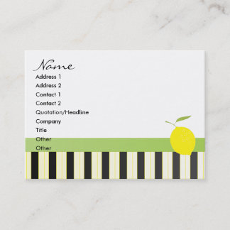 Tarjeta De Visita Lemon Bicycle