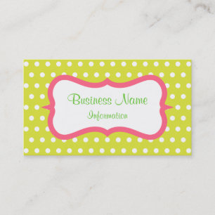 Tarjeta de visita Lemon Lime Citrus