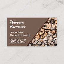 Leña de madera de madera de leña