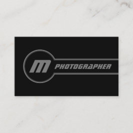 Tarjeta De Visita Lentes de cámara DSLR para fotógrafos