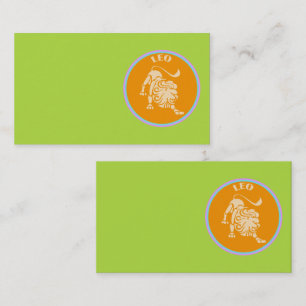 Tarjeta De Visita Leo Business Card