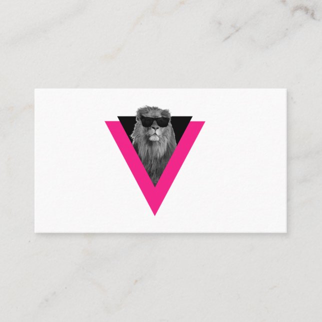 Tarjeta De Visita León Cool (Anverso)