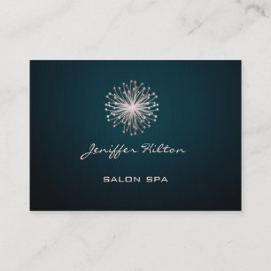 Tarjeta De Visita León de textura de moda elegante profesional