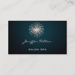 Tarjeta De Visita León de textura de moda elegante profesional
