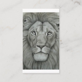 Tarjeta De Visita León Majestuoso