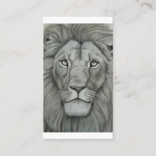 Tarjeta De Visita León Majestuoso