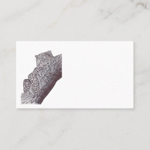TARJETA DE VISITA LEOPARD