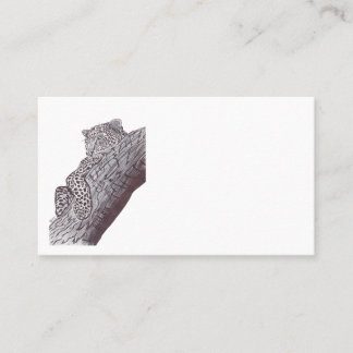 TARJETA DE VISITA LEOPARD