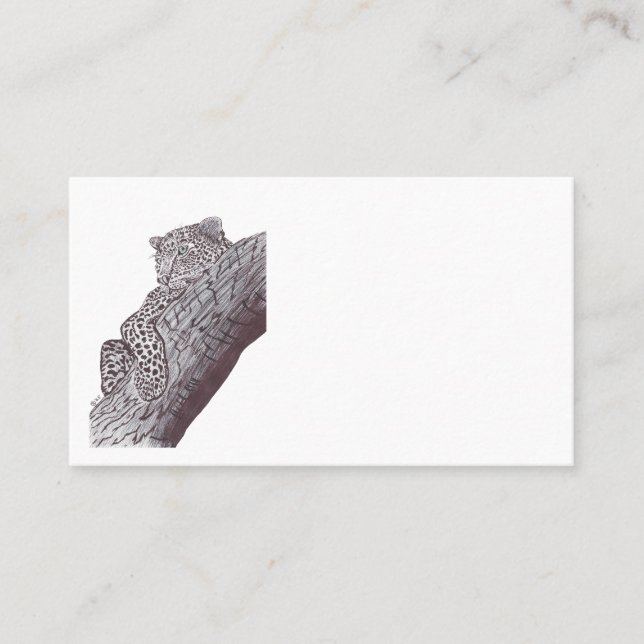 TARJETA DE VISITA LEOPARD (Anverso)