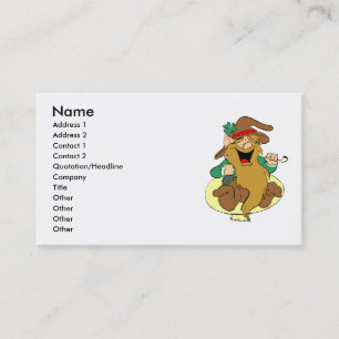 Tarjeta de visita Leprechaun