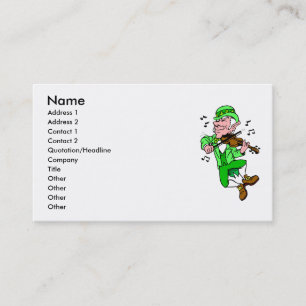 Tarjeta de visita Leprechaun