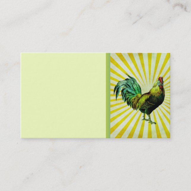 Tarjeta De Visita Levantarse y brillar (Anverso)