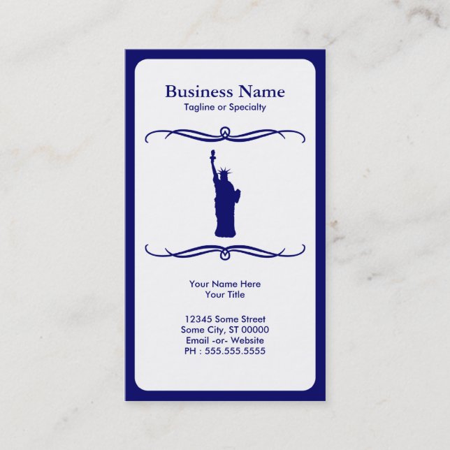 Tarjeta De Visita libertad de la MOD (Anverso)