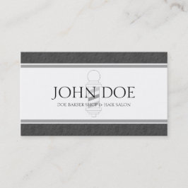 Tarjeta De Visita Libro Blanco de la frontera gris oscuro del