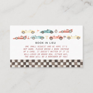 Tarjeta De Visita Libro de coches en lieu