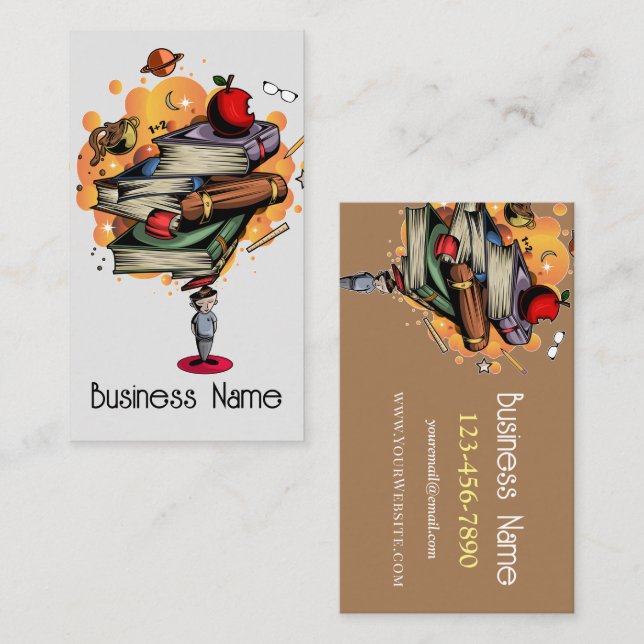 Tarjeta De Visita Libro Smart (Anverso / Reverso)