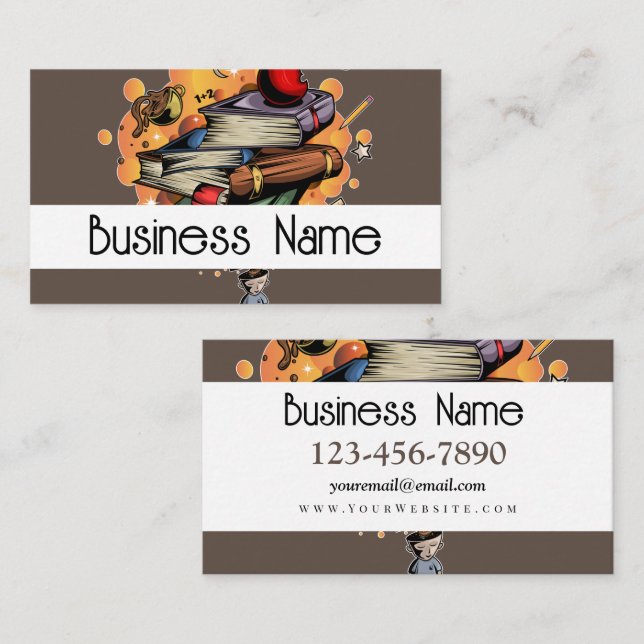 Tarjeta De Visita Libro Smart (Anverso / Reverso)