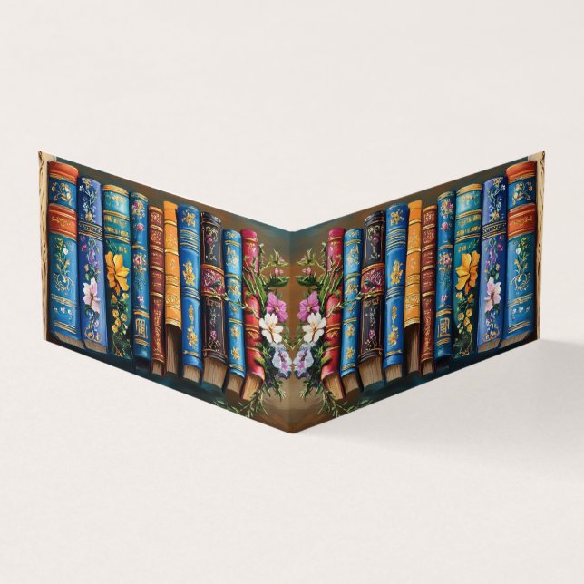 Tarjeta De Visita Libros de época (Exterior)