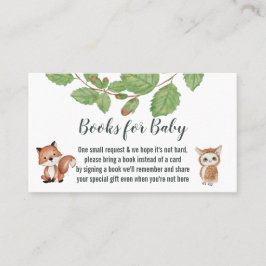 Tarjeta De Visita Libros Para Animales De Tierras De Carne Y Cebollo