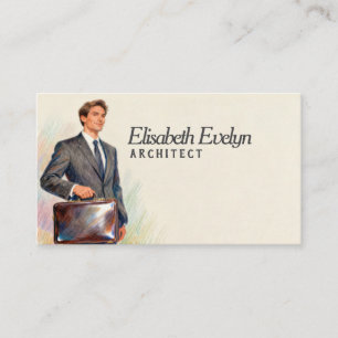 Tarjeta De Visita Líder Empresarial Profesional