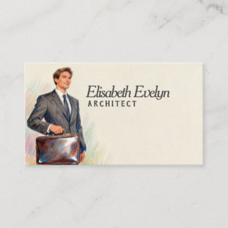 Tarjeta De Visita Líder Empresarial Profesional
