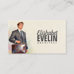 Tarjeta De Visita Líder empresarial profesional g12