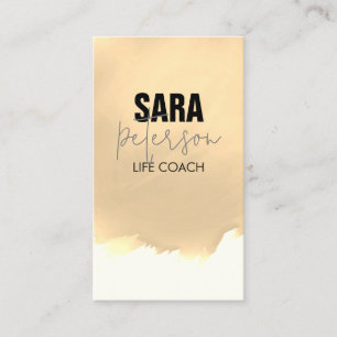 Tarjeta De Visita Life Coach Personal Improving