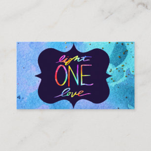Tarjeta De Visita Ligera una carta de amor espiritual