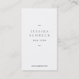 Tarjeta De Visita ligero y fino