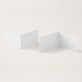 Tarjeta De Visita Light Grey Geometric Tile Pattern