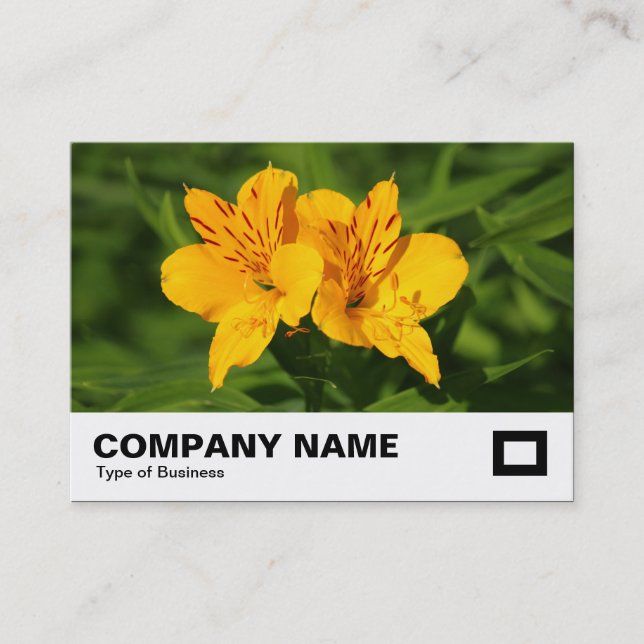 Tarjeta De Visita Lilies peruanos (Anverso)