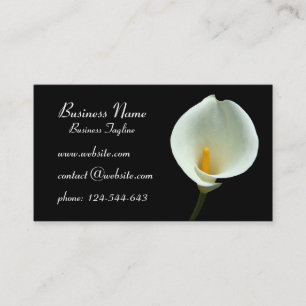 Tarjeta De Visita Lilly Flower Business Cards