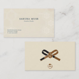 Tarjeta De Visita Limited Edition /Minimal Japanese Business Card 