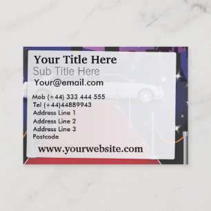 Tarjeta De Visita Limo, celebridad de la alfombra roja