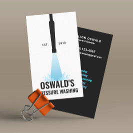 Tarjeta De Visita Limpiador de lavado eléctrico de la pistola de lav