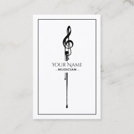 Tarjeta De Visita Limpieza de árbol negro de fusión