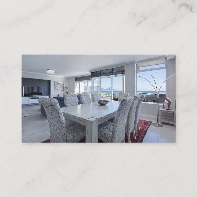 Tarjeta De Visita Limpieza de casa profesional de servicios de limpi (Anverso)