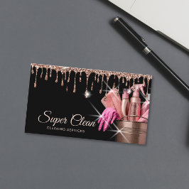 Tarjeta De Visita Limpieza de casas comerciales residenciales