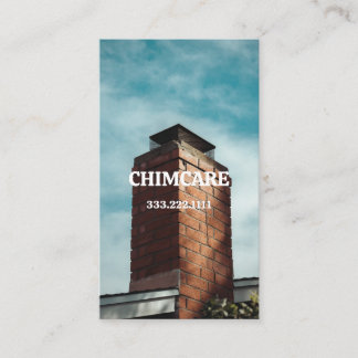 Tarjeta De Visita Limpieza de chimeneas y reparaciones