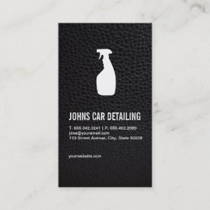 Tarjeta De Visita Limpieza de coches