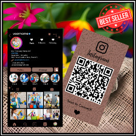 Tarjeta De Visita Limpieza de empleados domésticos en Instagram Terr
